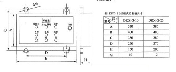 DKX-G 電動閘閥控制箱