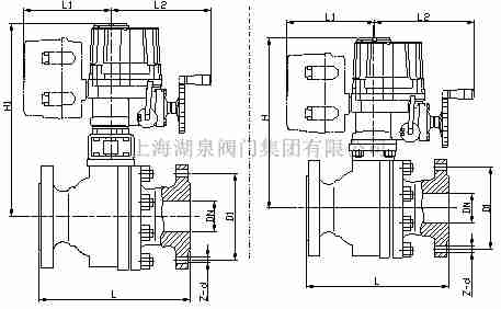 Q941H-16C dn250 智能調節電動球閥